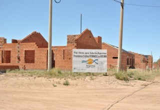 Continuan los trabajos en el Plan de Viviendas de San Martín