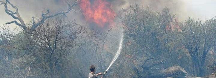 Incendios en La Pampa: también murió la mujer que fue “alcanzada” por el fuego en Chacharramendi