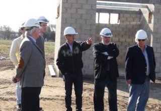 Zona Franca de General Pico: Ministro de la Producción recorrió Planta en Construcción de ACA