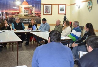 Reunión en La Adela de autoridades de Cultura Patagonia Norte