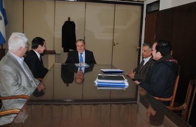 El Gobernador se reunió con directivos de Petrobras