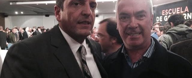 Miguel Calamari en el lanzamiento de la Escuela de Gobierno del Frente Renovador