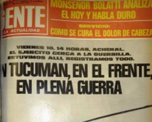 El Operativo Aráuz y el reportaje de la revista Gente