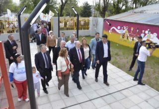 El gobernador encabezó inauguración de obras en General Acha