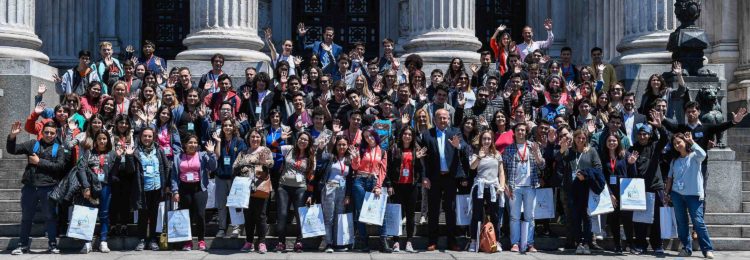 Jóvenes pampeanos fueron “Senadores por un día”