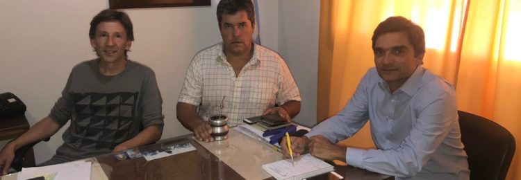 El diputado provincial por Propuesta Federal, Matías Traba, visitó las localidades de Unanue y Colonia Santa María. 