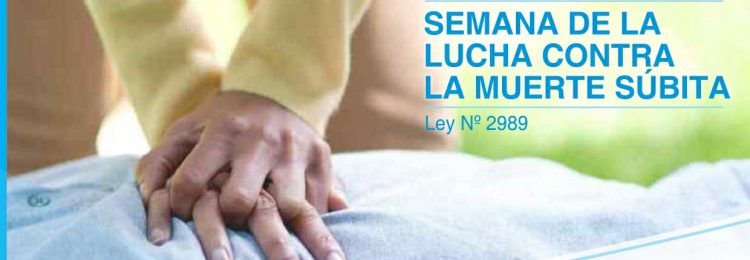 Del 20 al 27 de agosto Semana de la Lucha contra la Muerte Súbita