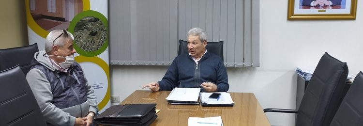 IPAV: reunión con el jefe comunal de Speluzzi