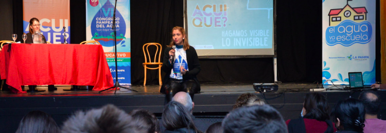 Congreso Pampeano del Agua: más de 30 stands en el Eje Educativo