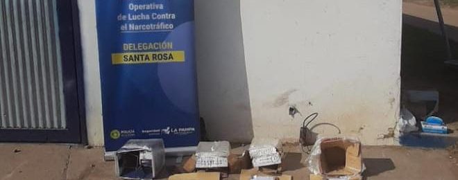 En múltiples operativos secuestran más de 40 kilos de droga