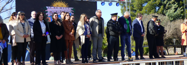 Emotiva conmemoración por los 113 años de 25 de Mayo