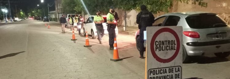 Múltiples controles preventivos de tránsito en toda la Provincia