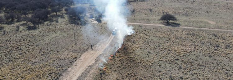 Manejo integral del fuego en la Reserva Provincial Parque Luro