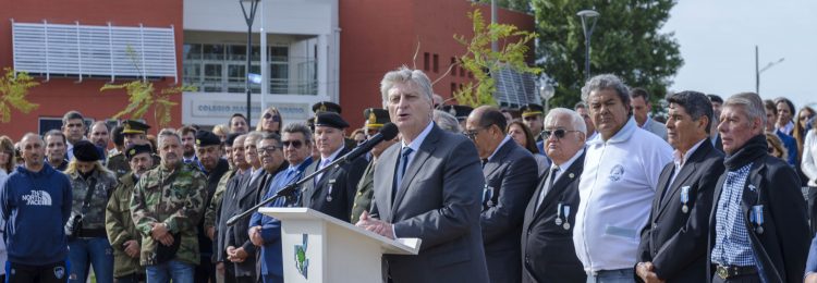 Ziliotto en el acto de Malvinas: “no vamos a retroceder en la construcción de soberanía”