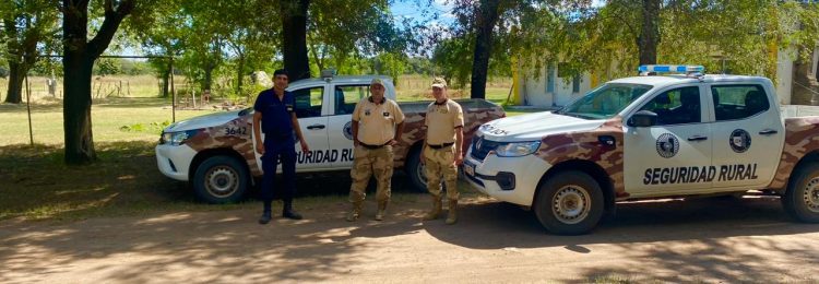 Operativos policiales rurales: secuestran armas y decomisan carne de caza ilegal