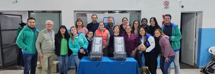 Entrega de Luminarias Led para clubes y jornada de Eficiencia Energética en Catriló