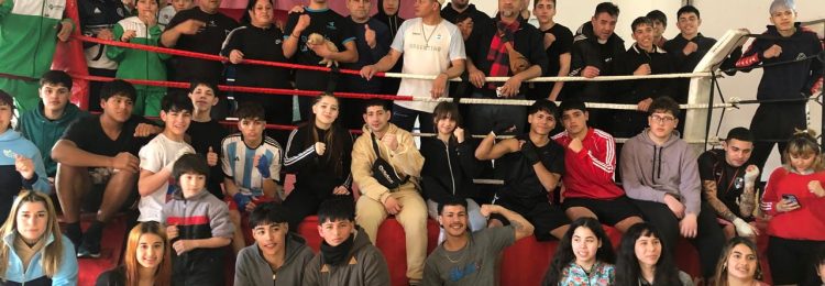 Más de 60 amateurs en el primer campus de boxeo del programa “La Pampa Olímpica”