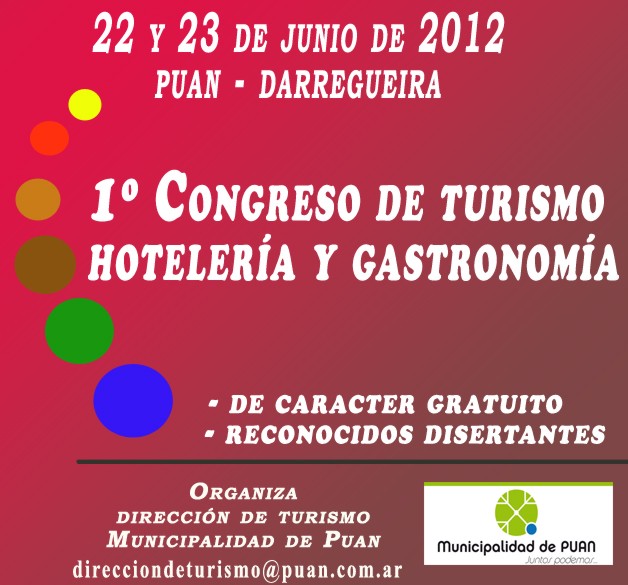 1 congreso turismo hoteleria y gastronomia