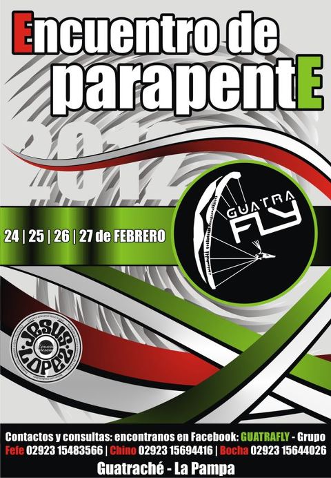 Encuentro de Parapente 2012 Guatrafly