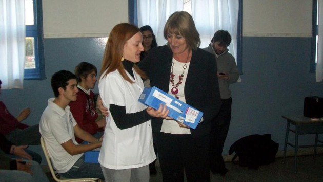 Entrega de Netbooks en General Campos II