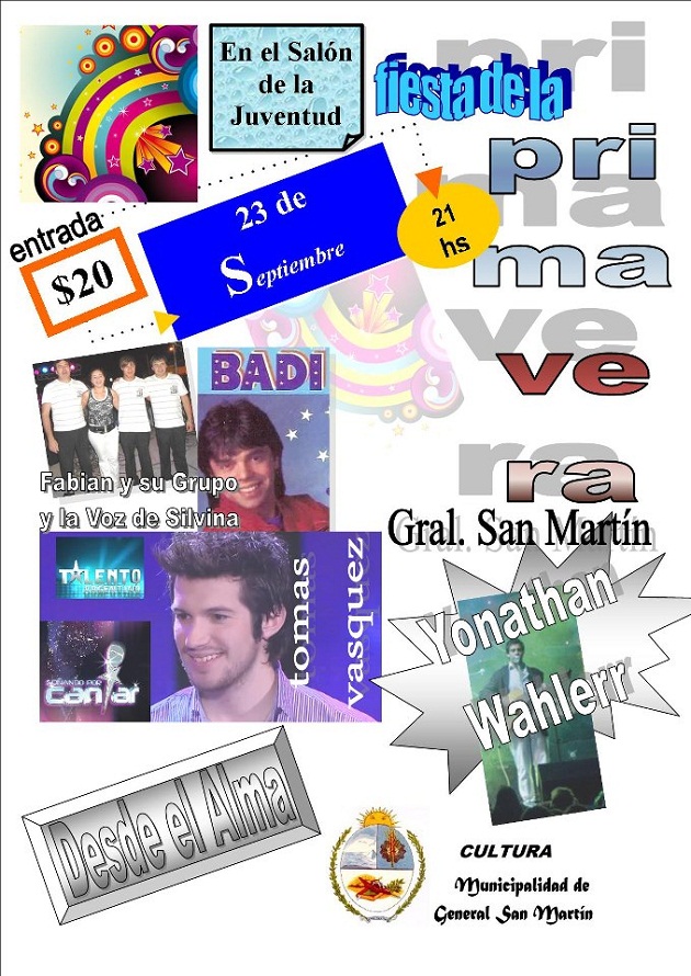 Fiesta de la Primavera en San Martin 2012