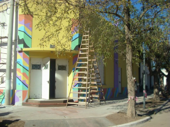 Frente Cine-Teatro Pampero Nuevo