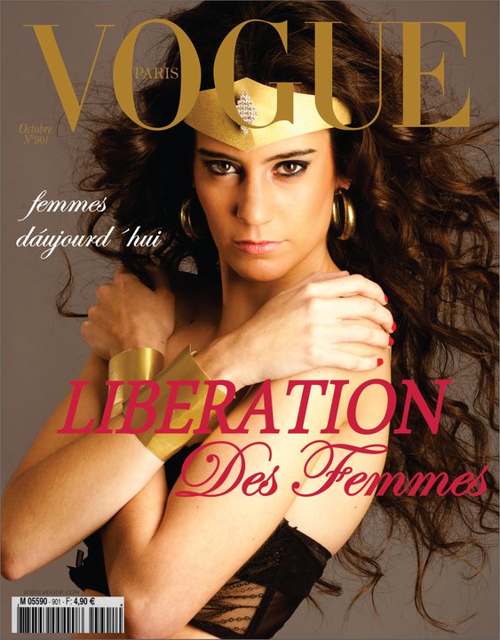 Tania Castagno en Revista Vogue