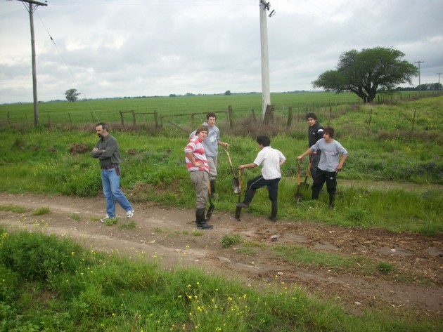Trabajos EAG caminos anegados I