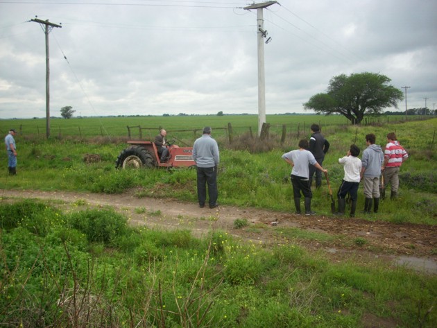 Trabajos EAG caminos anegados II